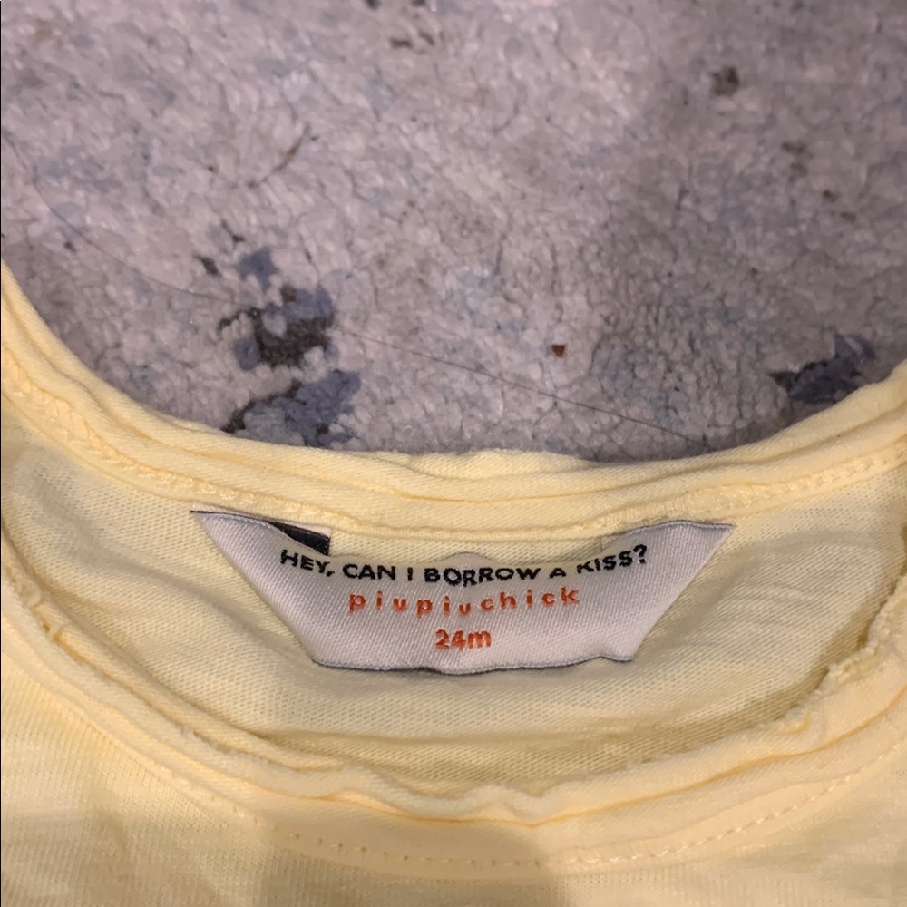 Kids' Pale Yellow 'Beach Bar' Graphic Tee - Picture 3 of 5
